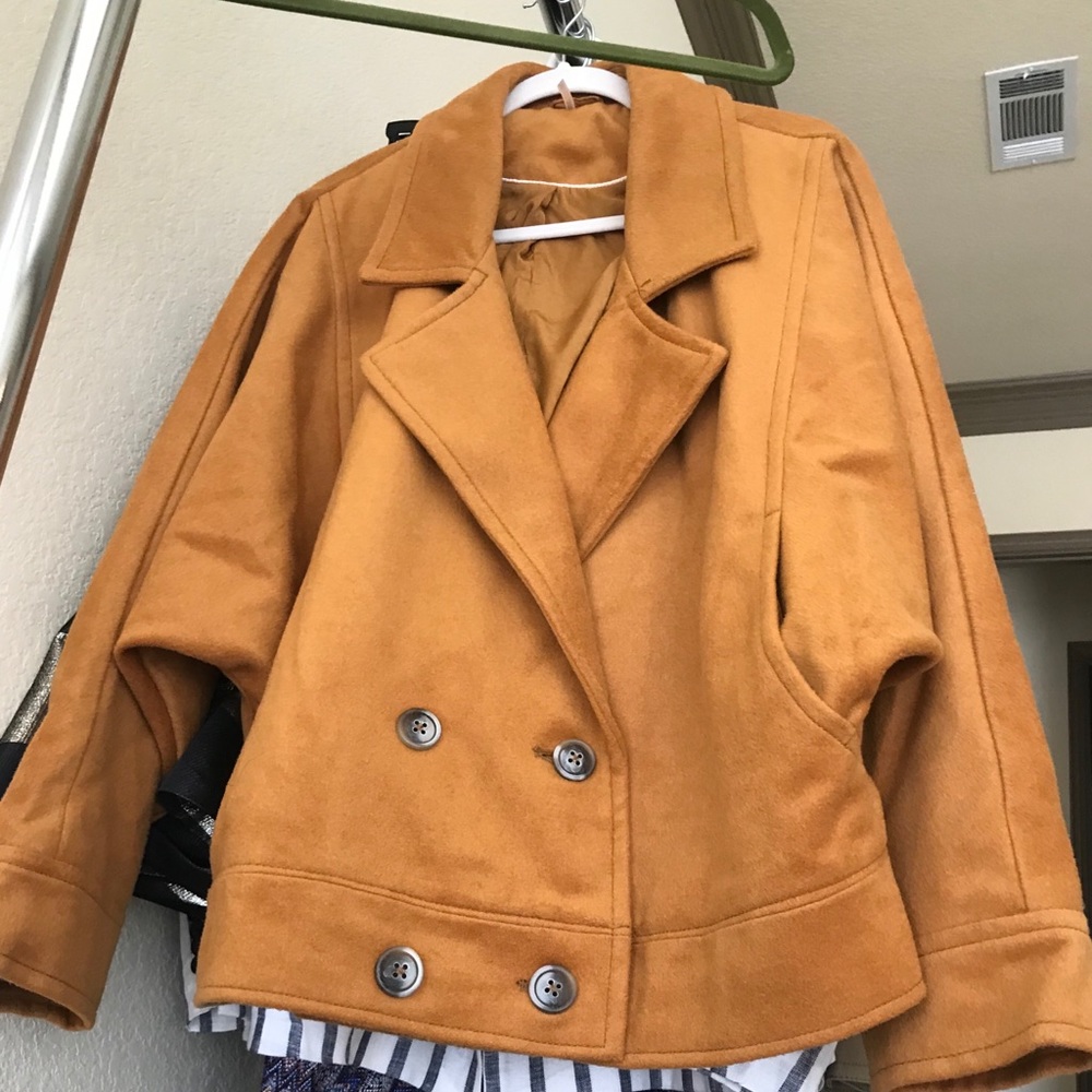 Free People Bella Dolman wool coat
